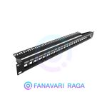پچ پنل لگراند مدل Cat6 FTP 1U 24 Port